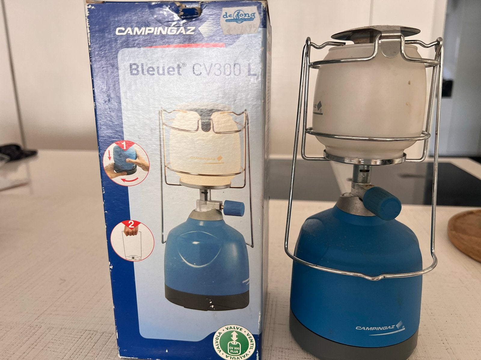 Campingaz Bleuet CV300 L Campinggasbrander, Caravans en Kamperen, Kampeeraccessoires, Gebruikt, Ophalen of Verzenden