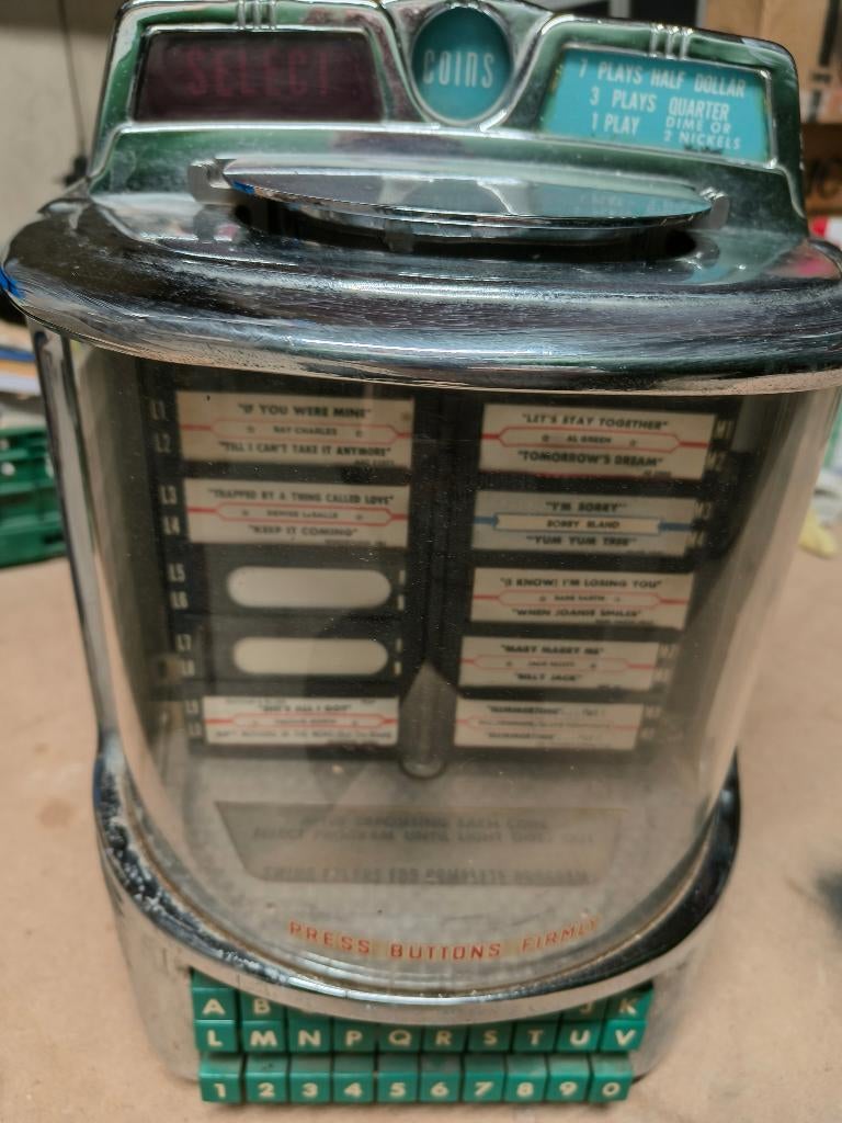 Wallbox, Verzamelen, Ophalen, Gebruikt, 1950 tot 1960, Wurlitzer