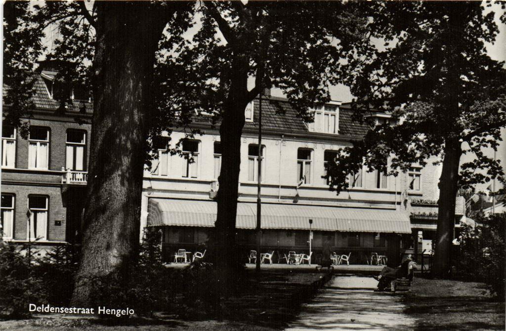 Deldensestraat Hengelo - ongelopen, Verzamelen, Ansichtkaarten | Nederland, Ongelopen, Overijssel, Voor 1920, Ophalen of Verzenden