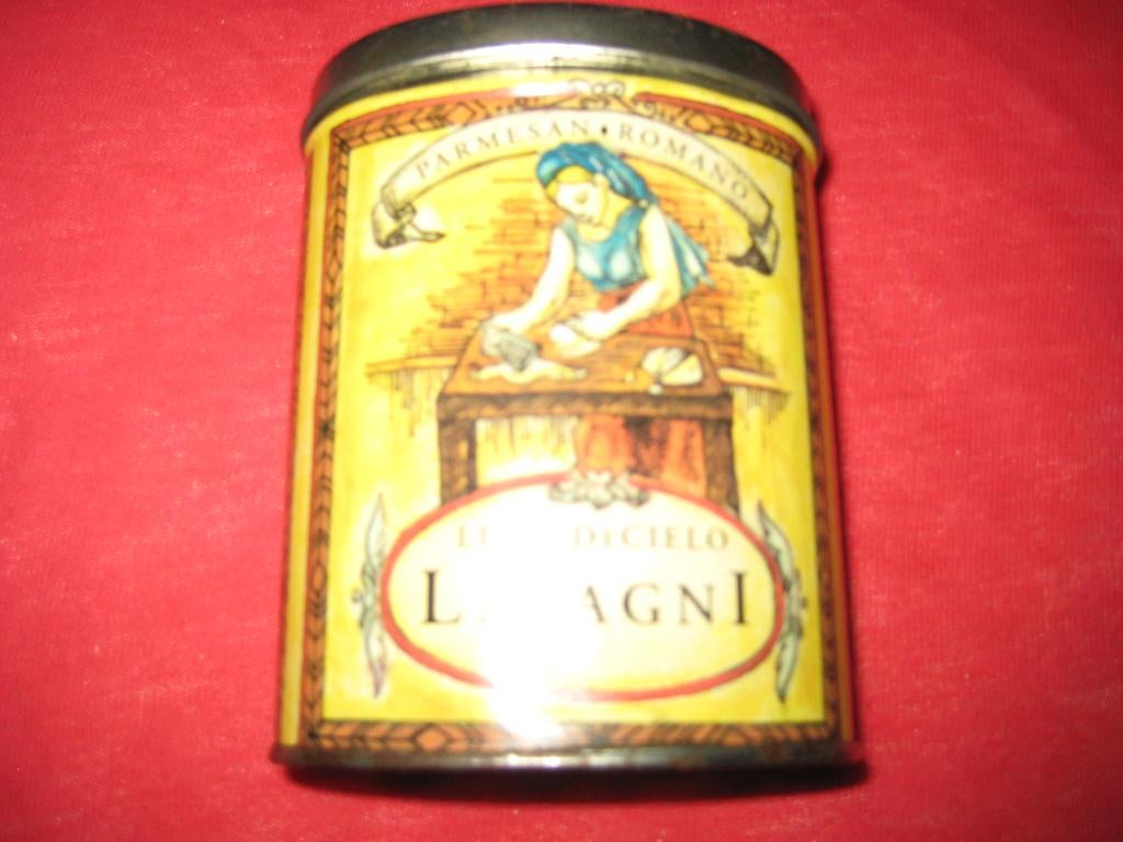Blik strooier Parmesan, 11x6, Ophalen of Verzenden, Zo goed als nieuw, Overige