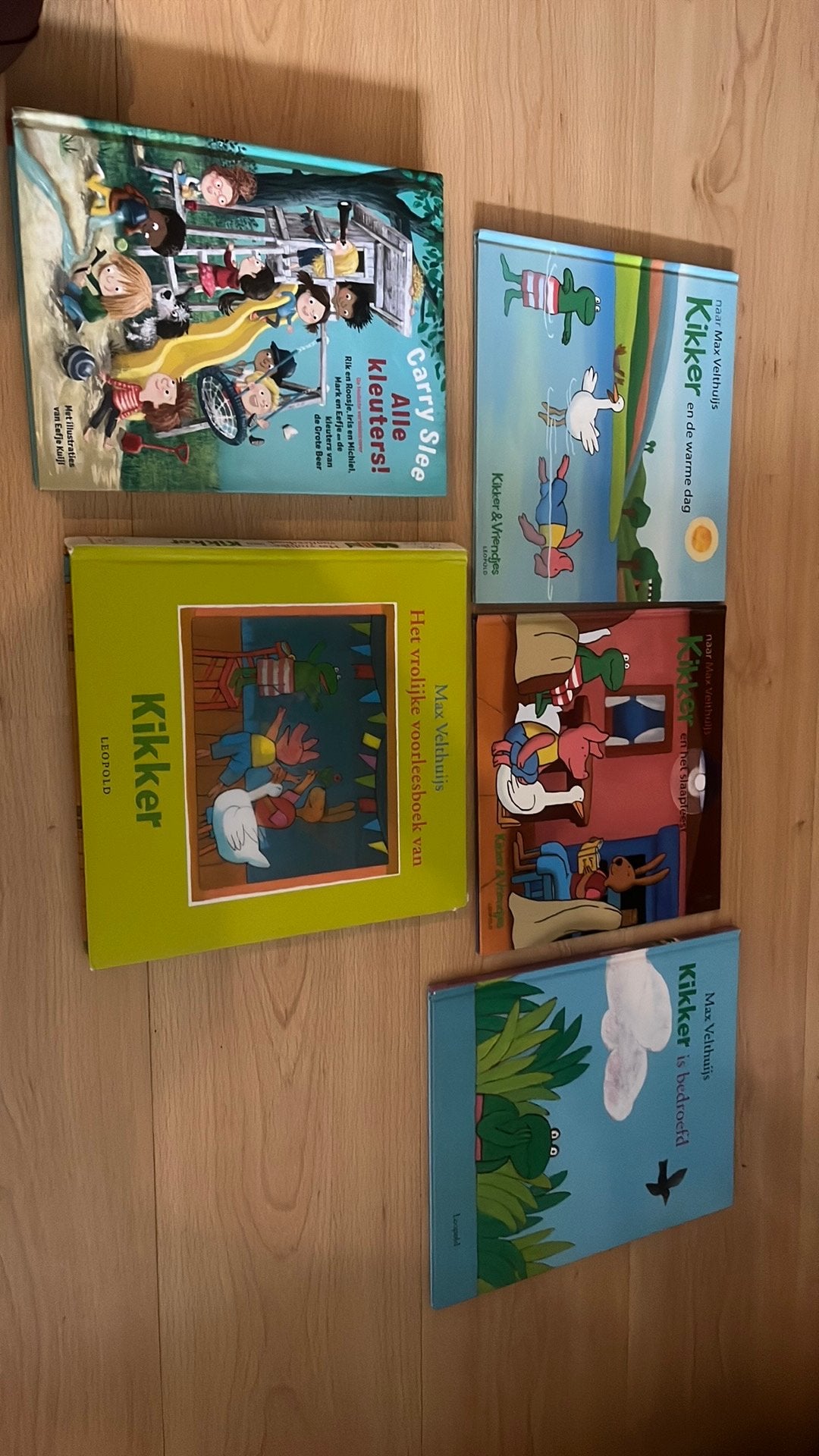 Diverse boeken van Kikker en een voorleesboek van Carry Slee, Ophalen of Verzenden, Zo goed als nieuw, 3 tot 4 jaar