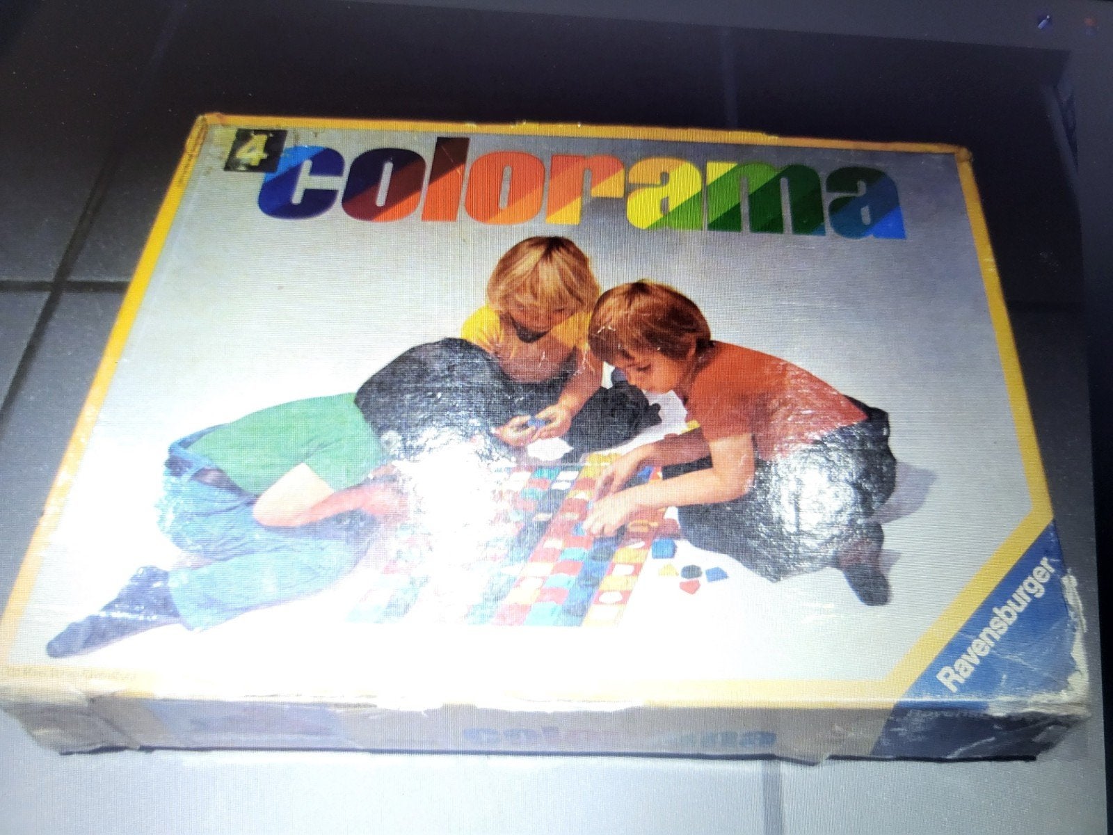 Colorama Ravensburger bordspel, Hobby en Vrije tijd, Gezelschapsspellen | Bordspellen, Gebruikt, Een of twee spelers, Drie of vier spelers