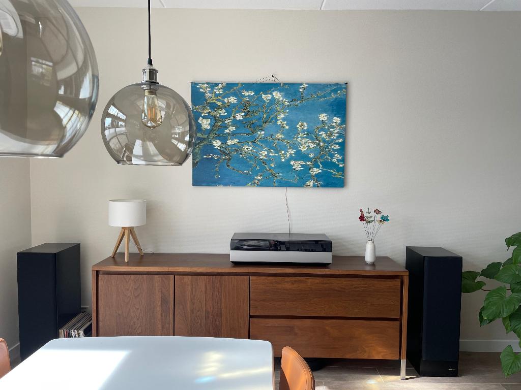 Wega Studio 3211 hifi met Cabasse Chaloupe luidsprekers, Ophalen, Gebruikt, Platenspeler, Overige merken