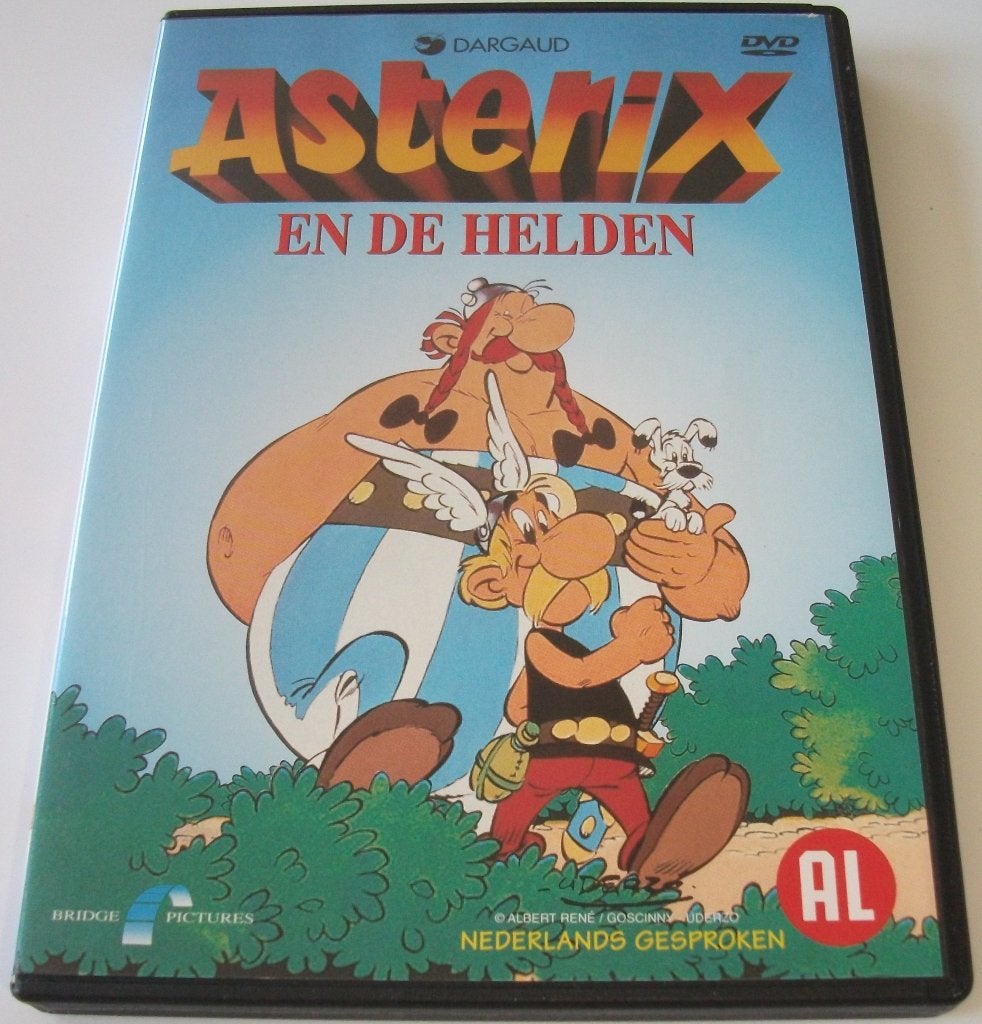 Dvd *** ASTERIX *** En de Helden, Europees, Tekenfilm, Alle leeftijden, Zo goed als nieuw