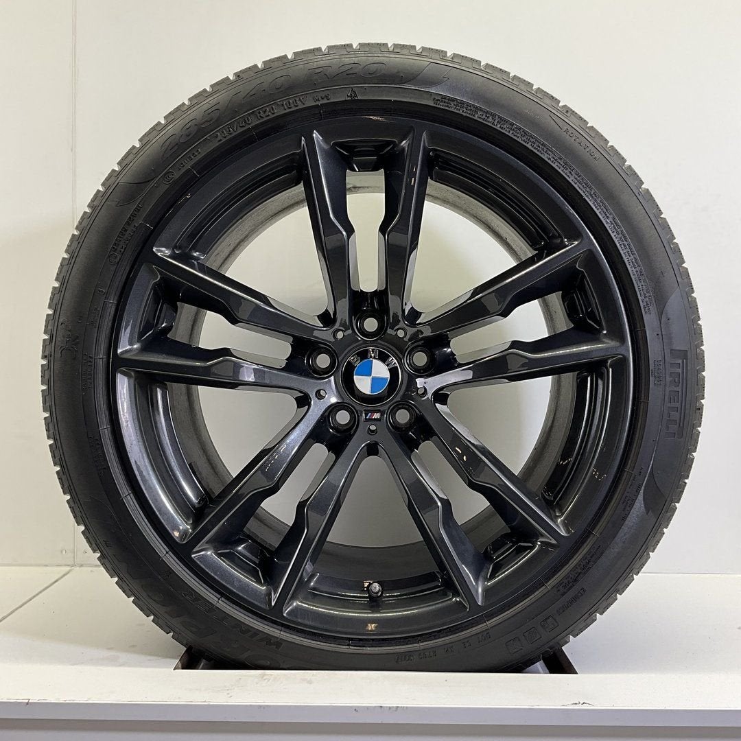 BMW X5 F15 EN X6 F16 SET VELGEN + WINTERBANDEN 20 INCH ORIG., Gebruikt, -, 285 mm, -