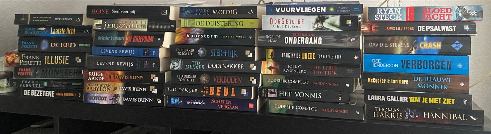 Diverse collectie thrillers en romans, Ophalen of Verzenden, Gelezen, Nederland