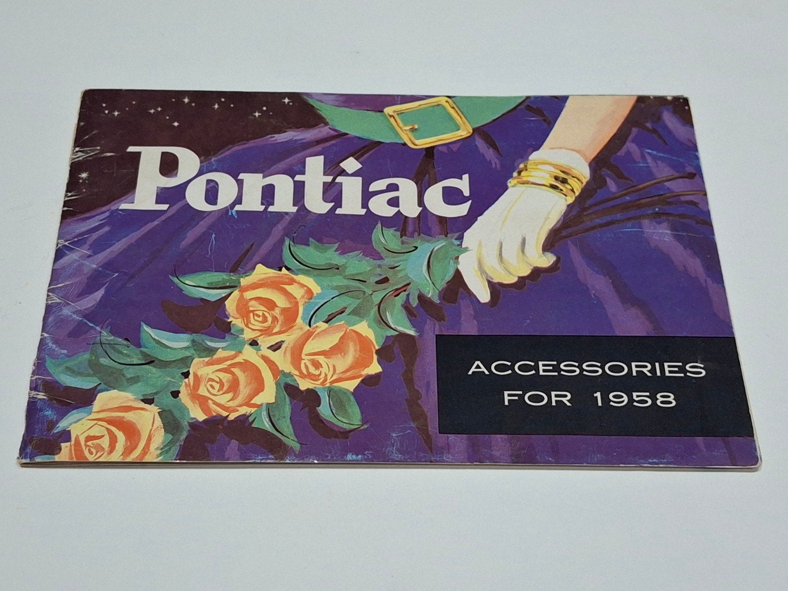 Pontiac 1958 accessoires boekje / folder, Ophalen of Verzenden, Gelezen, Overige merken