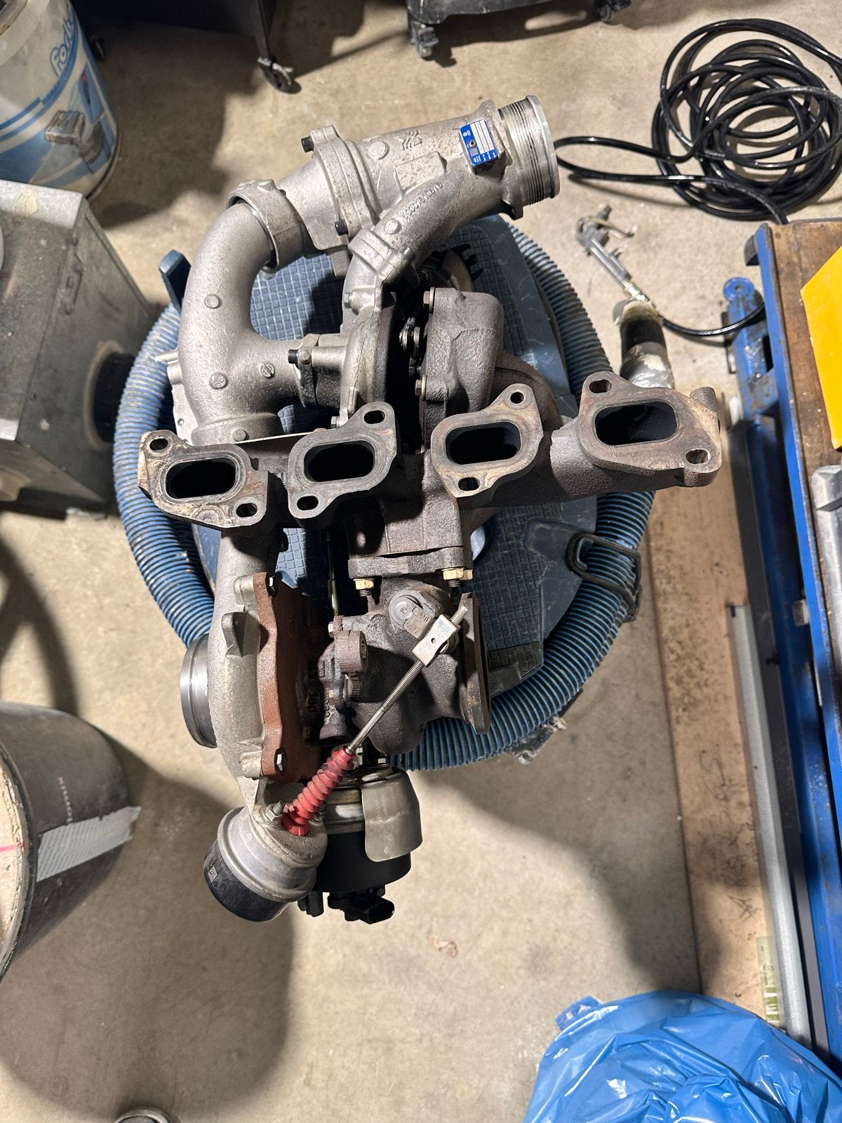 Spruitstuk met turbo - Wastegate defect, Ophalen, Gebruikt, Universele onderdelen