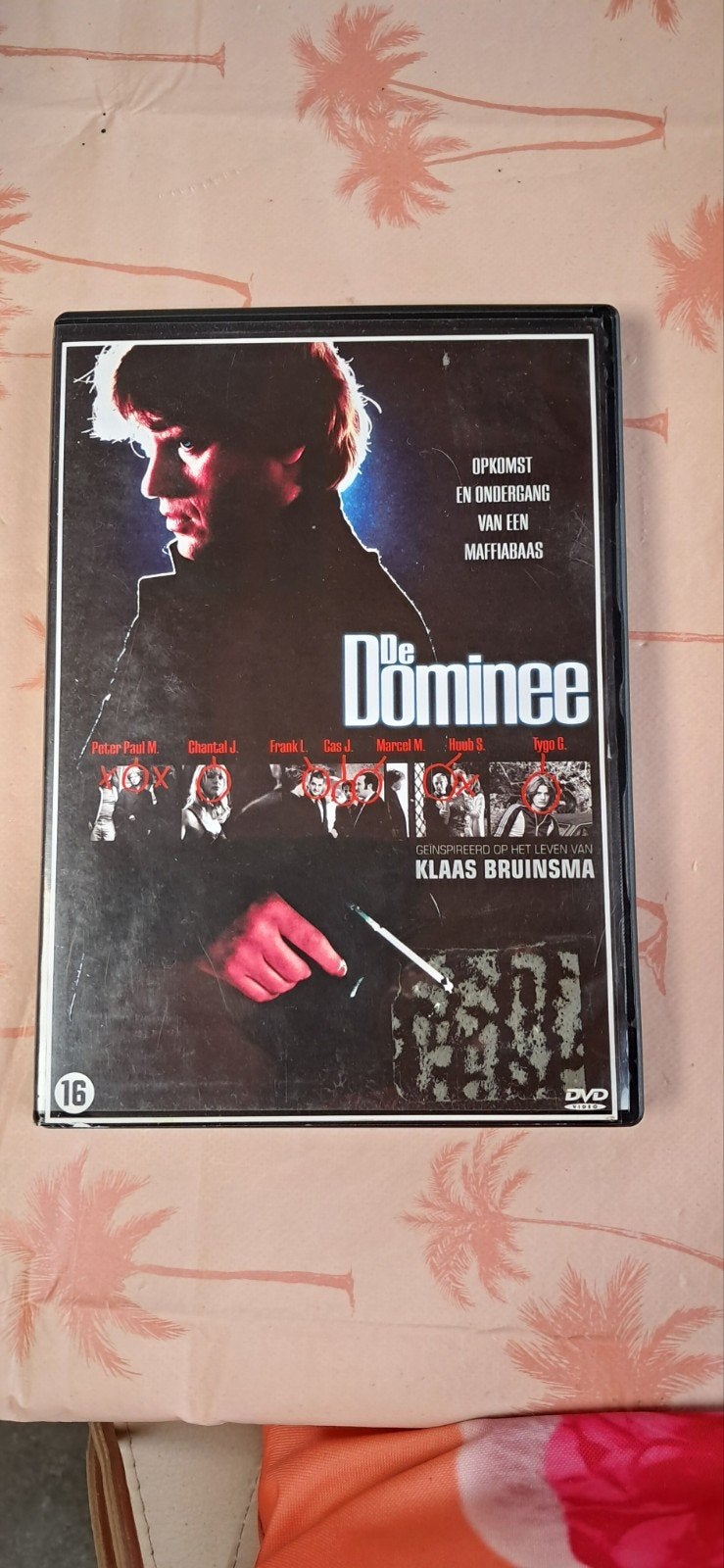 De Dominee DVD - Misdaadfilm gebaseerd op Klaas Bruinsma, Gebruikt, Vanaf 16 jaar, Nederlands, Inclusief doosje