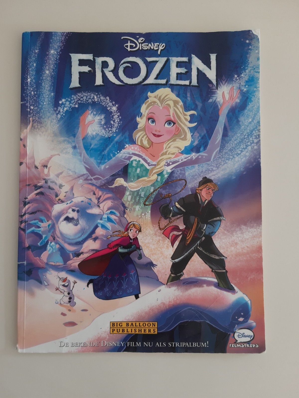 Disney Frozen Stripboek - De film als stripalbum, Boeken, Stripboeken, Eén stripboek, Ophalen of Verzenden, Gelezen