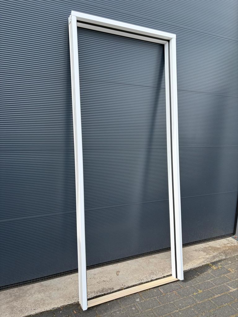 Hardhouten binnendeurkozijn (met kaderband) 231,50 hoog, Doe-het-zelf en Verbouw, Kozijnen en Schuifpuien, Nieuw, Deurkozijn, Hout