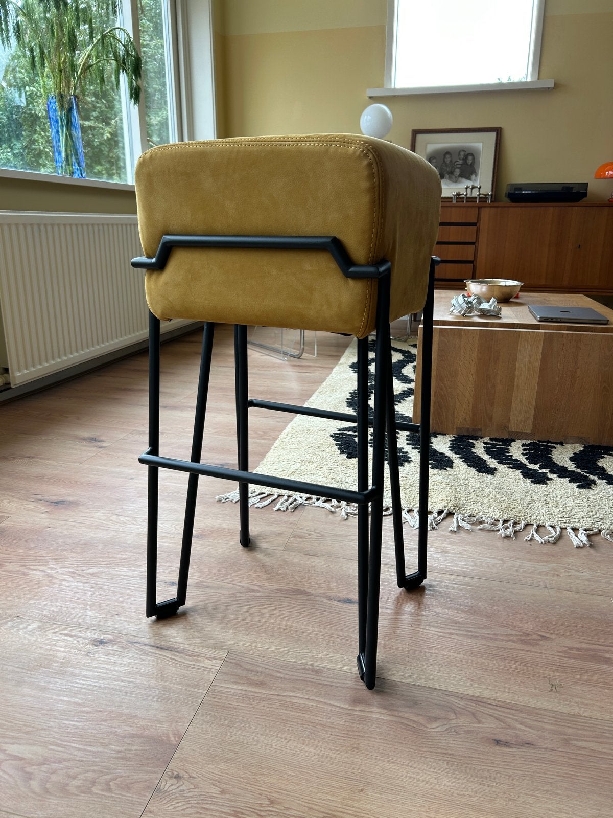 Twee Puik Design Barstoelen - Okergeel. Nieuw, Ophalen, Twee, Overige kleuren, Nieuw