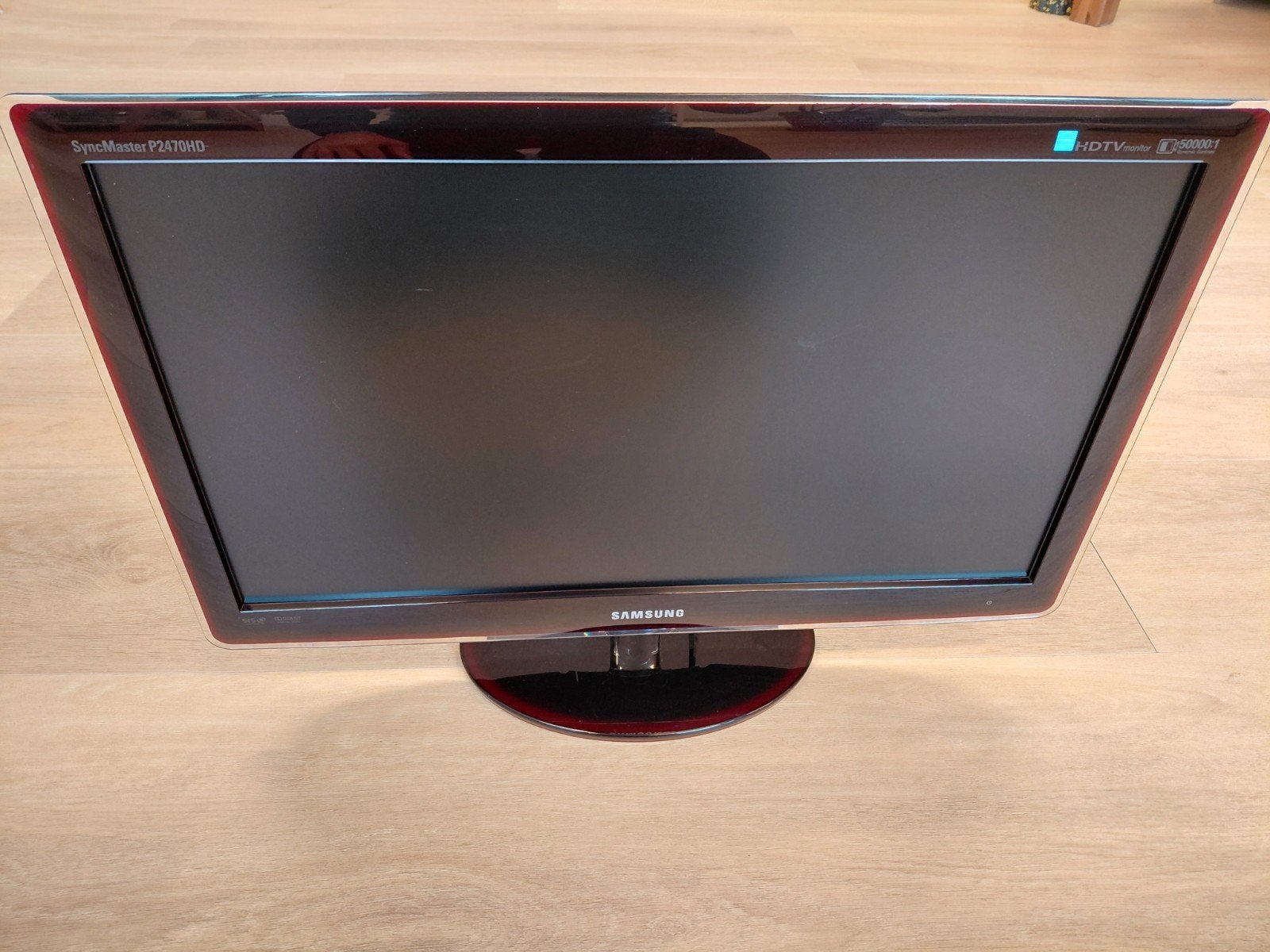 Samsung SyncMaster P2470HD TV monitor met afstandsbediening, Ophalen, LED, 50 Hz, Zo goed als nieuw