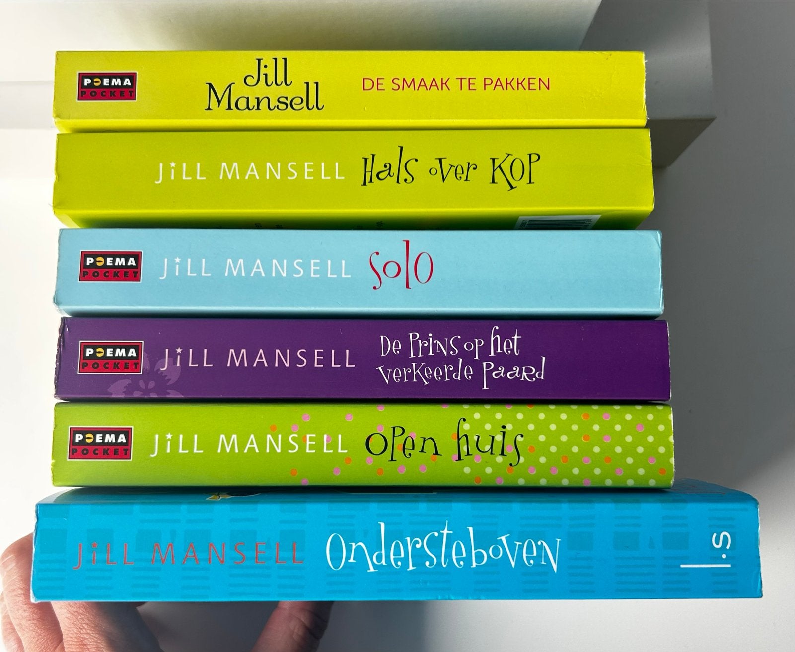 6 Jill Mansell boeken - Lichte gebruikssporen, Ophalen of Verzenden, Gelezen