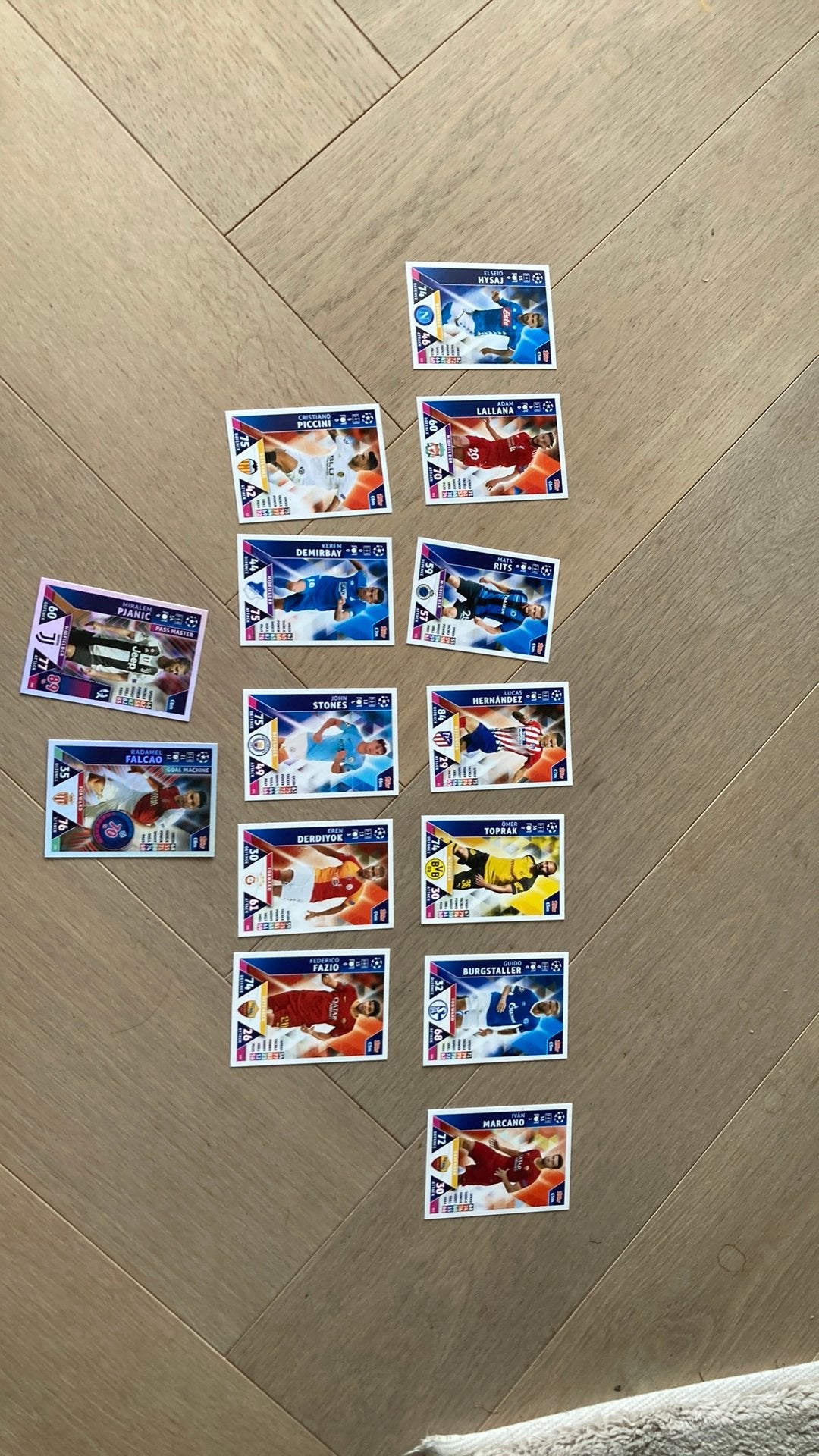 Voetbalplaatjes Champions League Match Attax, Ophalen of Verzenden, Gebruikt, Buitenlandse clubs, Spelerskaart