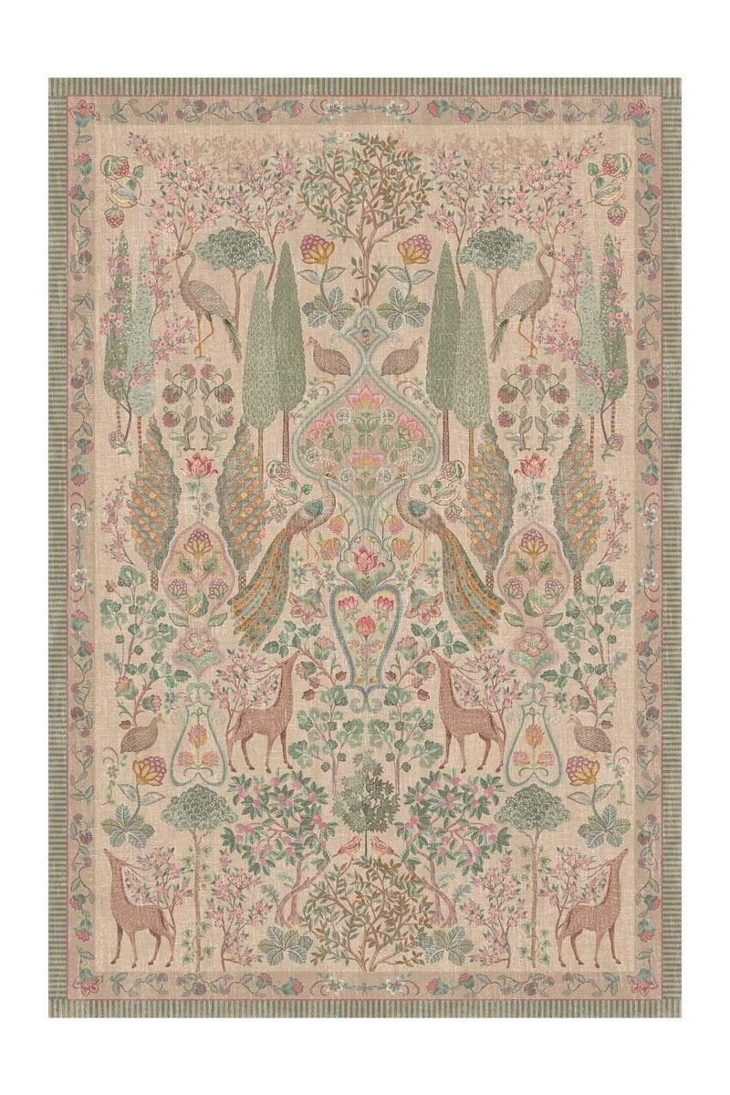 Vloerkleed Pavoni by Pip Khaki 155x230 cm nieuw, Ophalen, 150 tot 200 cm, Rechthoekig, Groen
