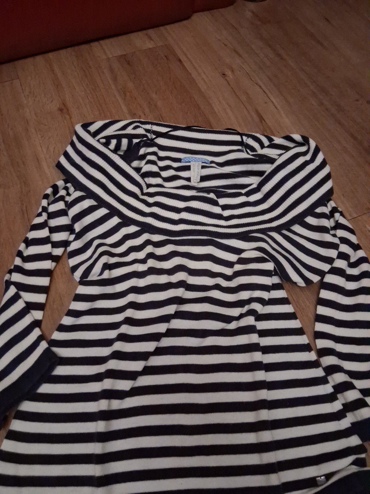 Esprit gestreepte trui/vest maat S blauw, Maat 36 (S), Gedragen, Esprit, Meerkleurig