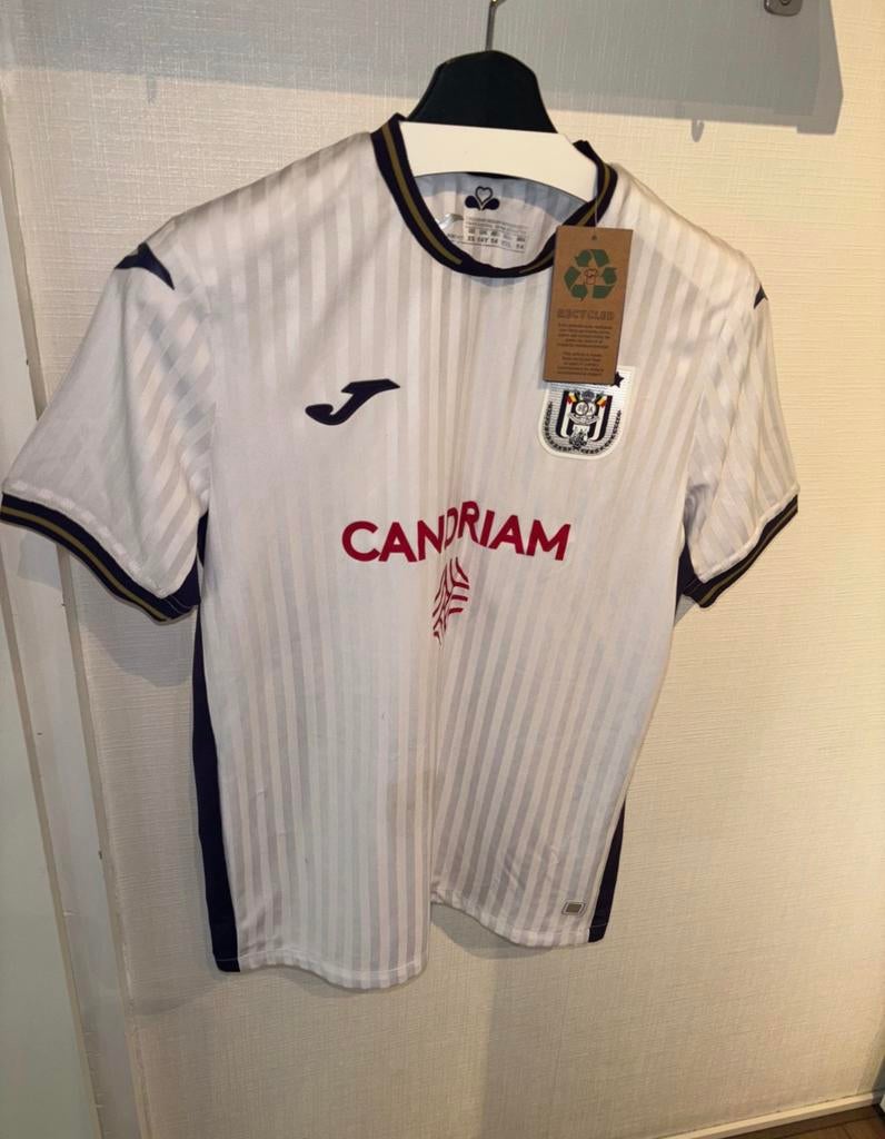 Anderlecht wedstrijdshirt maat XS, Kleding | Heren, Wit, Overige maten, Ophalen of Verzenden, Zo goed als nieuw