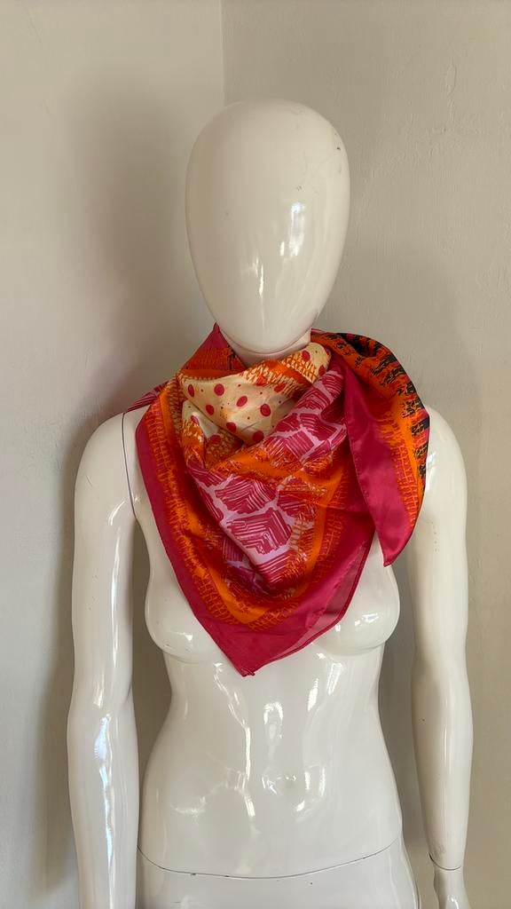Kleurrijke halsdoek, Kleding | Dames, Mutsen, Sjaals en Handschoenen, Ophalen of Verzenden, Zo goed als nieuw, Sjaal