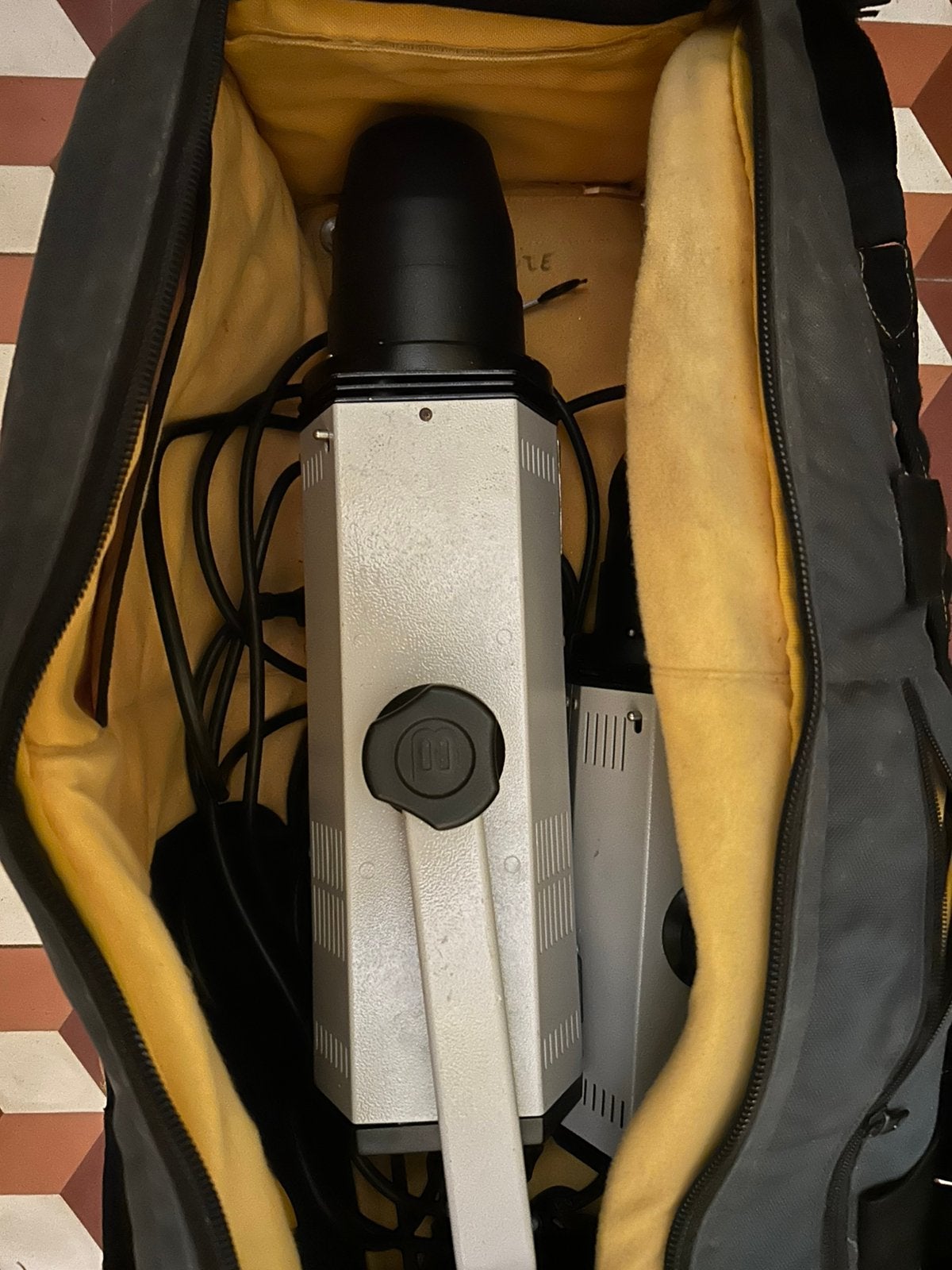 Bowens prolite 120 incl statief en kata tas, Ophalen, Gebruikt