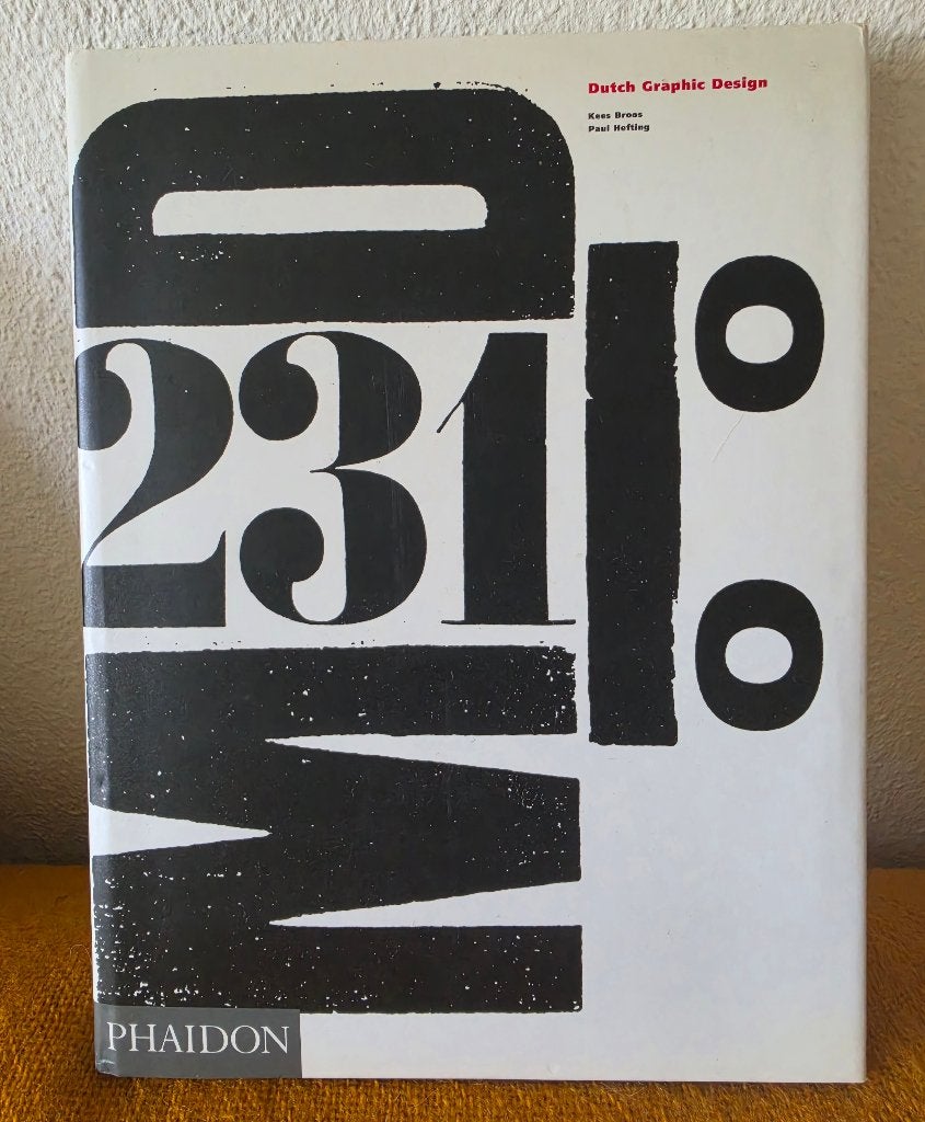 DUTCH GRAPHIC DESIGN Phaidon Broos Hefting, Ophalen of Verzenden, Zo goed als nieuw, Meerdere auteurs, Overige onderwerpen