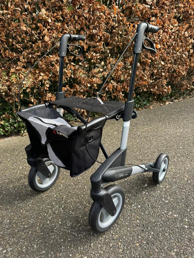 Rollator Topro Troja Olympos S softbanden tasjs, Diversen, Rollators, Ophalen, Opvouwbaar, Gebruikt