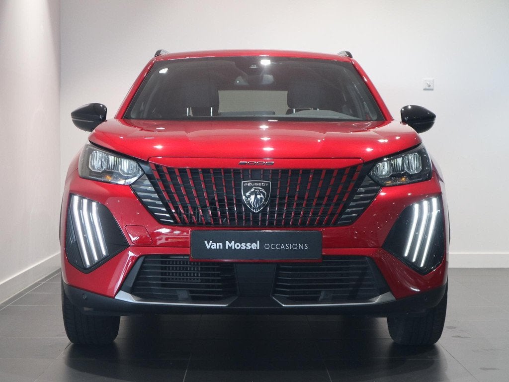 Peugeot 2008 1.2 Hybrid 136 Allure - TREKHAAK - NIEUWSTAAT, Gebruikt, Euro 6, Leder en Stof, Origineel Nederlands