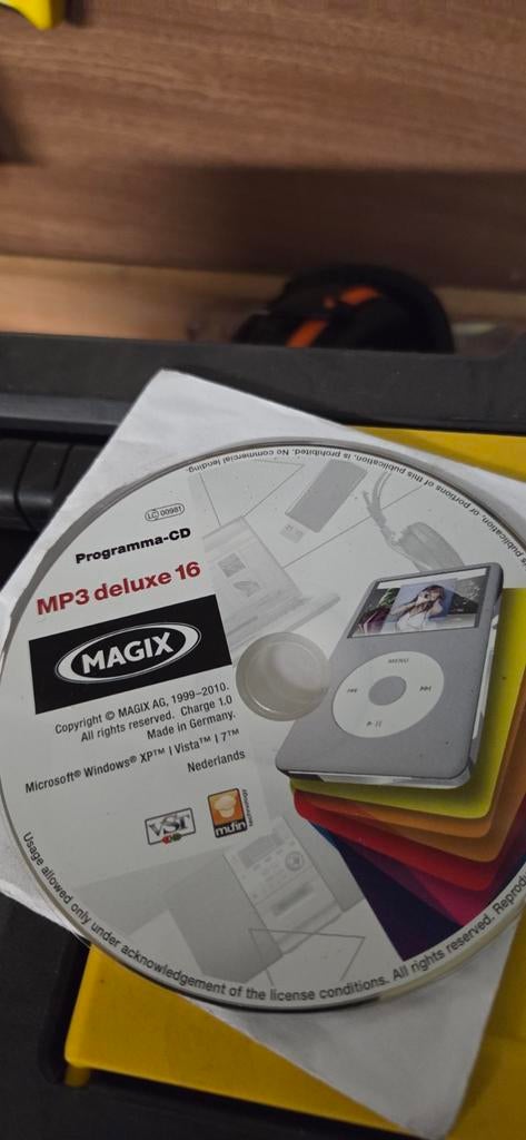 Magix MP3 deluxe 16 Programma-CD voor Windows, Computers en Software, Audio-software, Ophalen, Gebruikt, Windows