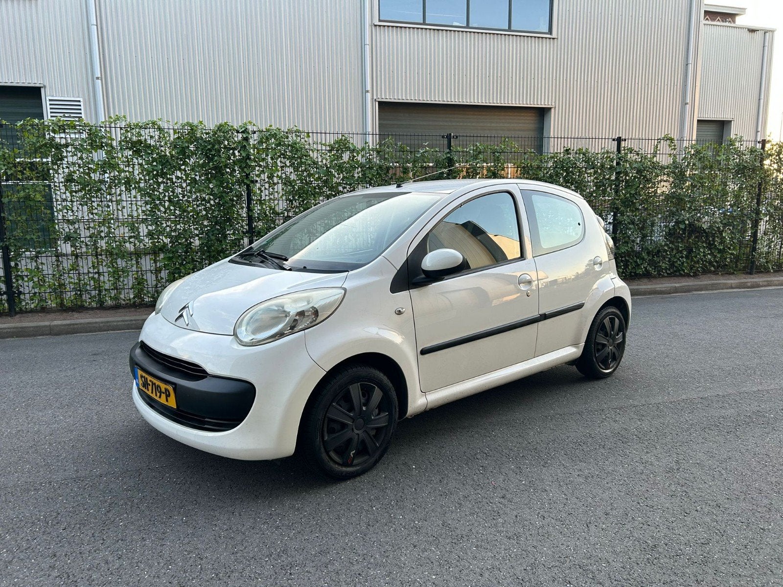 Citroën C1 1.0 5-DRS 2008 Wit - kapotte koppakking, Ophalen of Verzenden