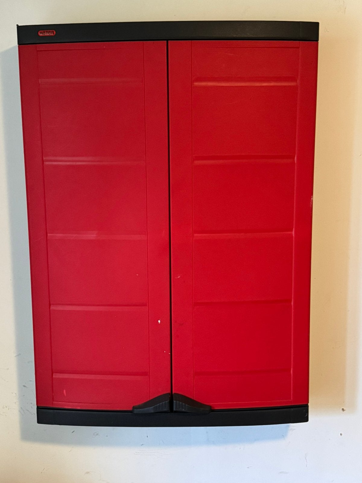 Gereedschapswandkast Keter., Huis en Inrichting, Ophalen, Kunststof, Meerdere deuren, 50 tot 100 cm