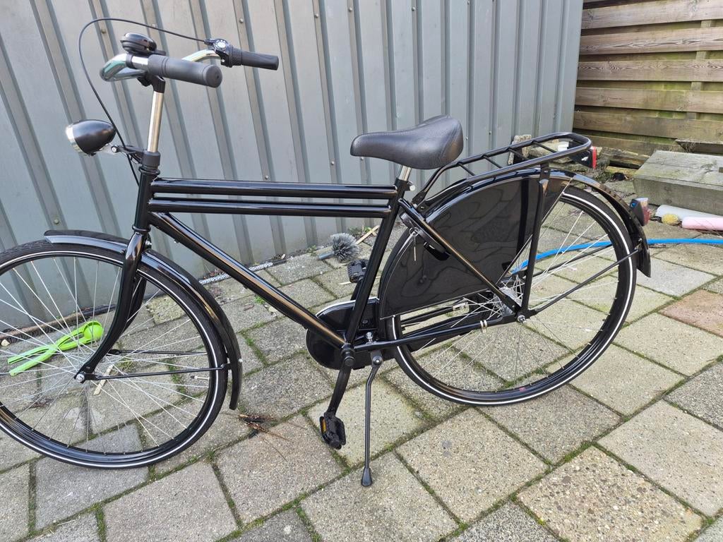Burgers Nostalgie Deluxe Opafiets - Zo goed als nieuw, Ophalen, Zo goed als nieuw, Overige merken, Versnellingen