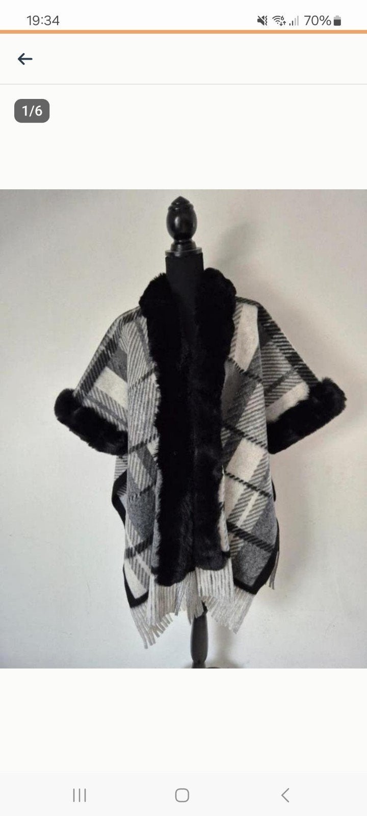 Mooie nieuwe cape mantel, Ophalen of Verzenden, Nieuw, Maat 38/40 (M), Zwart