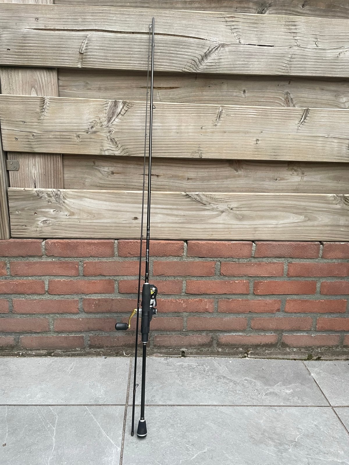 Westin Streetstick 2-10g met Shimano Sahara 1000 molen, Ophalen of Verzenden, Gebruikt, Complete hengel