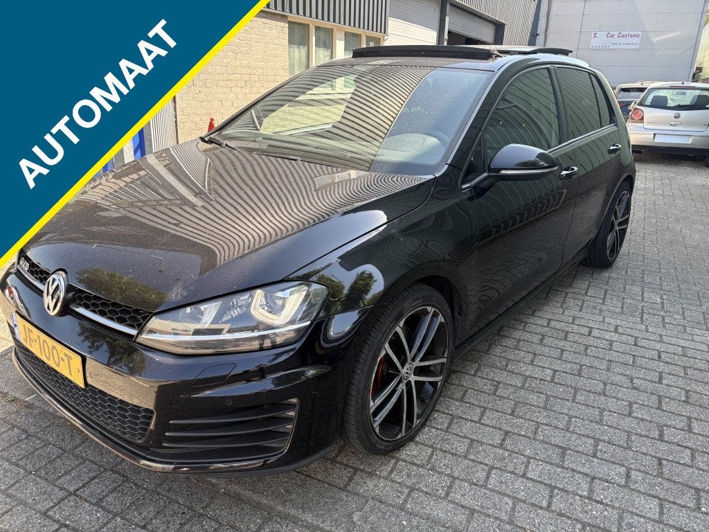 Volkswagen Golf 2.0 TDI GTD schakeld niet! Cearbox!, Auto's, Gebruikt, Euro 6, 4 cilinders, Zwart
