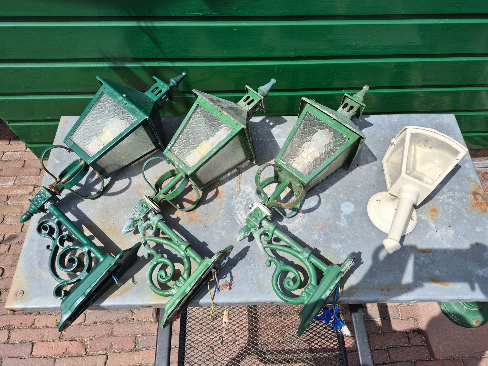Buitenlampen, Ophalen, Gebruikt, Wandlamp, Netvoeding