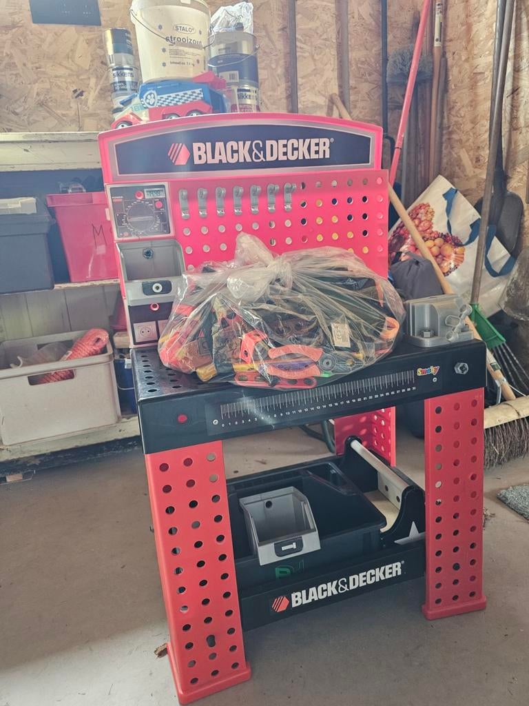 Black & Decker Werkbank met accessoires, Ophalen, Gebruikt, Jongen of Meisje
