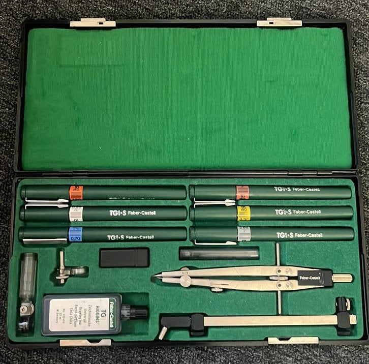 TG1.S Faber-Castell Technische Tekenpen, Ophalen of Verzenden, Zo goed als nieuw, Overige typen
