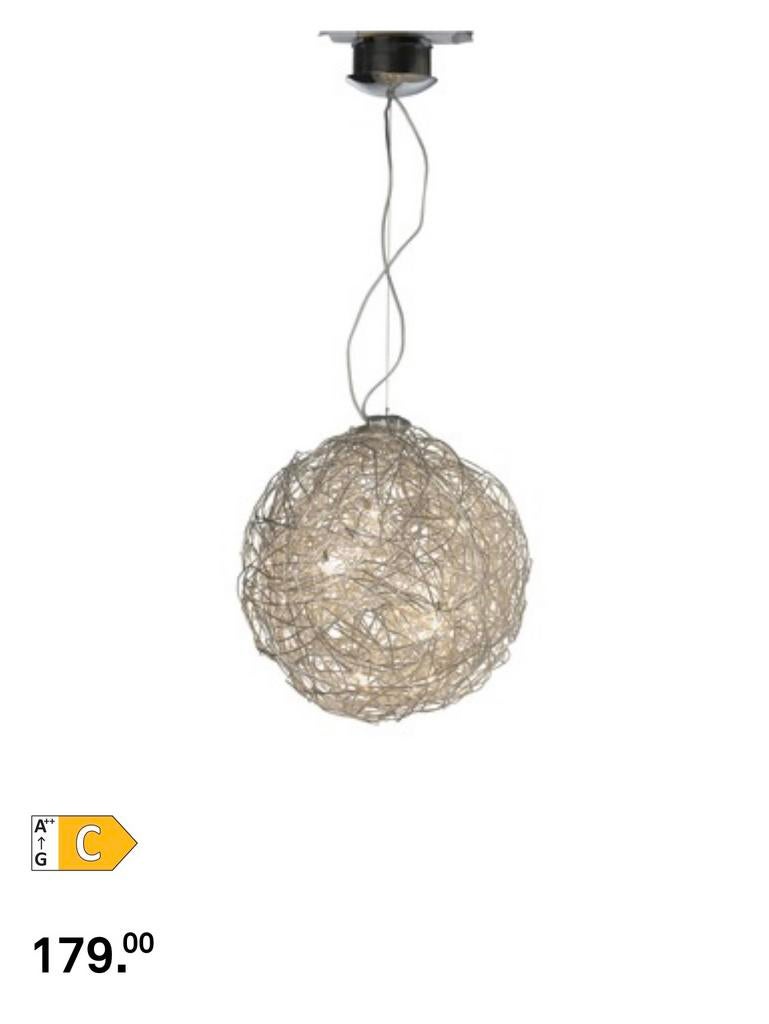Hanglamp Galileo 50cm breed, Ophalen, X, Zo goed als nieuw, X