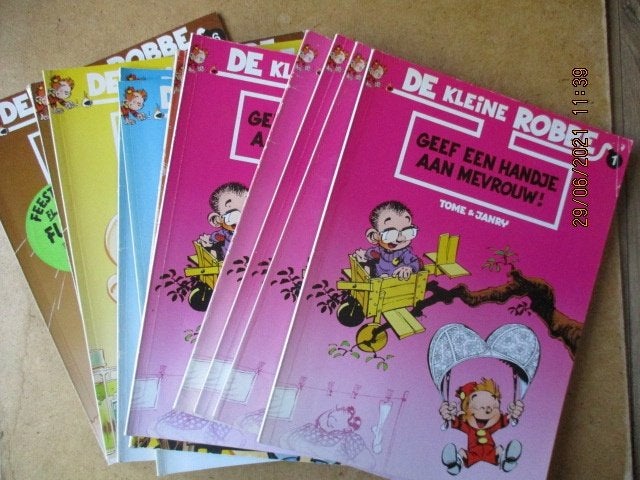 adv3867 kleine robbe, Eén stripboek, Ophalen, Gelezen