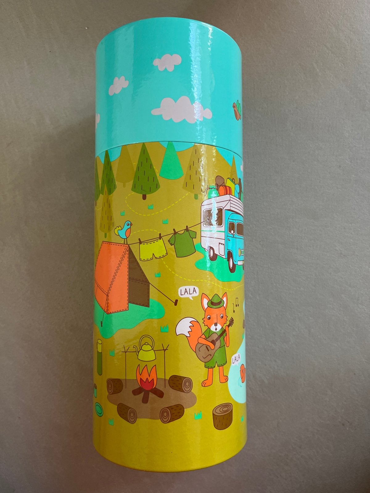 Hema Camping Avontuur Puzzel 100 Stukjes, Kinderen en Baby's, Ophalen of Verzenden, Meer dan 50 stukjes, Zo goed als nieuw, 6 jaar of ouder