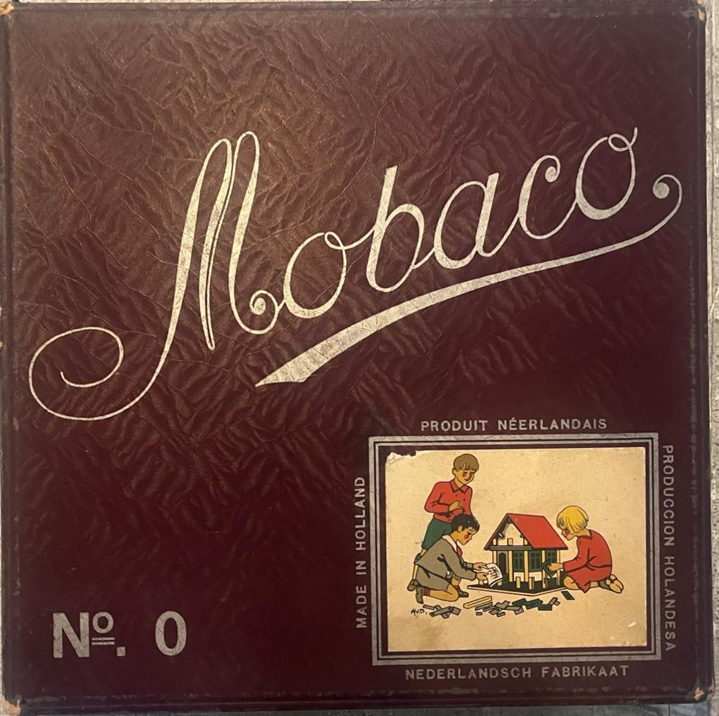 Vintage Mobaco Bouwdoos - Zeldzaam Constructiespeelgoed, Verzenden, Zo goed als nieuw