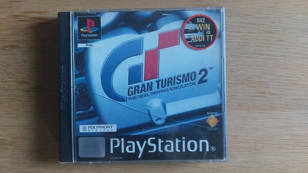 Gran Turismo 2 PlayStation 1, 1 speler, Racen en Vliegen, Ophalen of Verzenden, Zo goed als nieuw