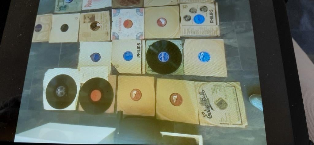 Vintage 78 toeren platen collectie - Diverse artiesten, Cd's en Dvd's, Vinyl | Overige Vinyl, Gebruikt, 10 inch, Ophalen of Verzenden