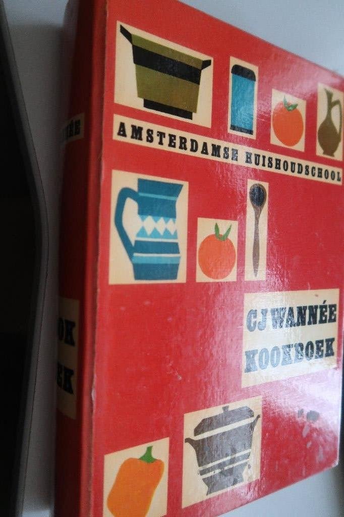 Kookboek,C.J.Wannee,Amsterdamse huishoudschool-16e druk, Ophalen of Verzenden, Gelezen, C.J.Wannee, Nederland en België
