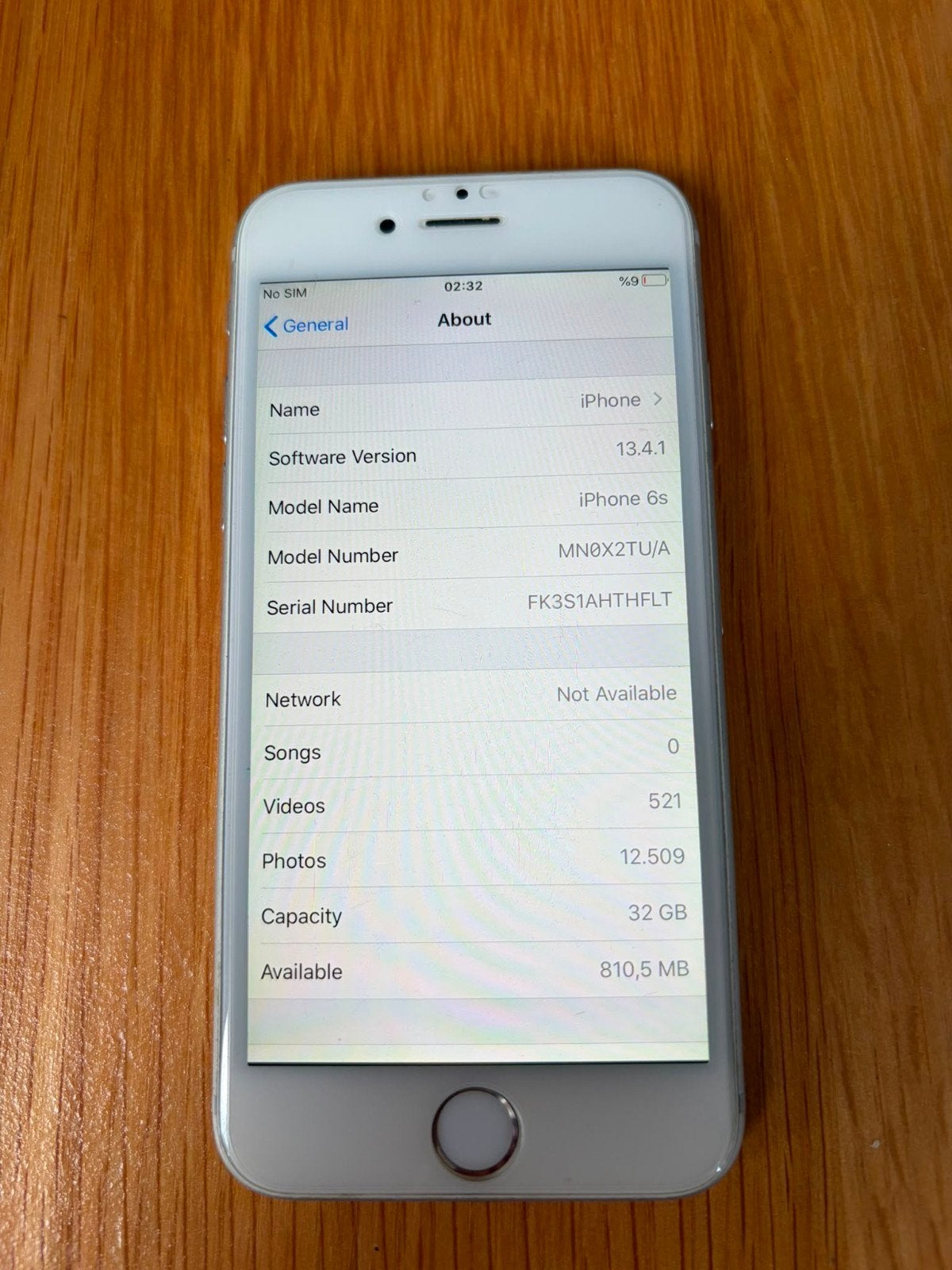 Apple iPhone 6S 32GB Zilver - Goede staat, Ophalen, 32 GB, Zo goed als nieuw, Zonder simlock
