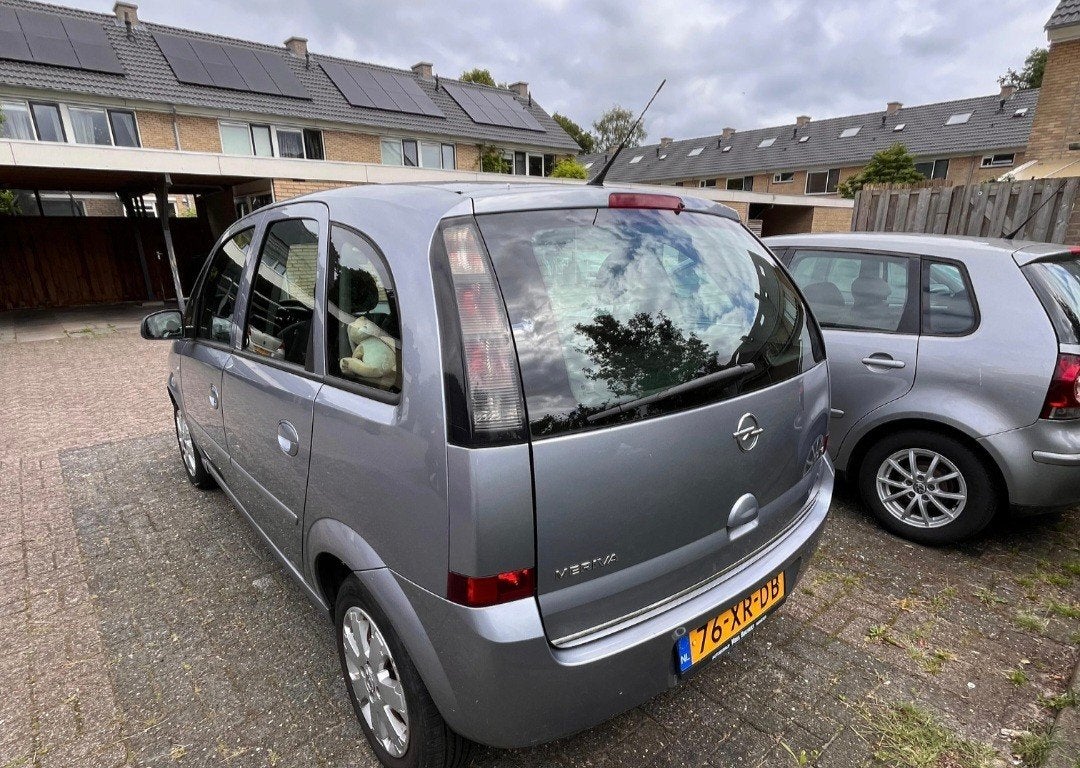 Opel Meriva 1.6 16V 77KW 2007 Grijs, Auto's, Voorwielaandrijving, 15 km/l, 4 cilinders, Origineel Nederlands