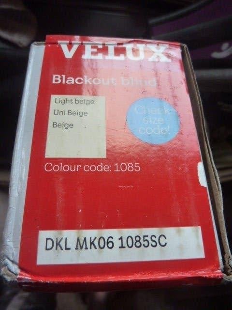 Nieuw Velux verduisteringsgordijn / MK06 ( 78 x 118 ), Nieuw, Ophalen of Verzenden, 61 cm, Geel