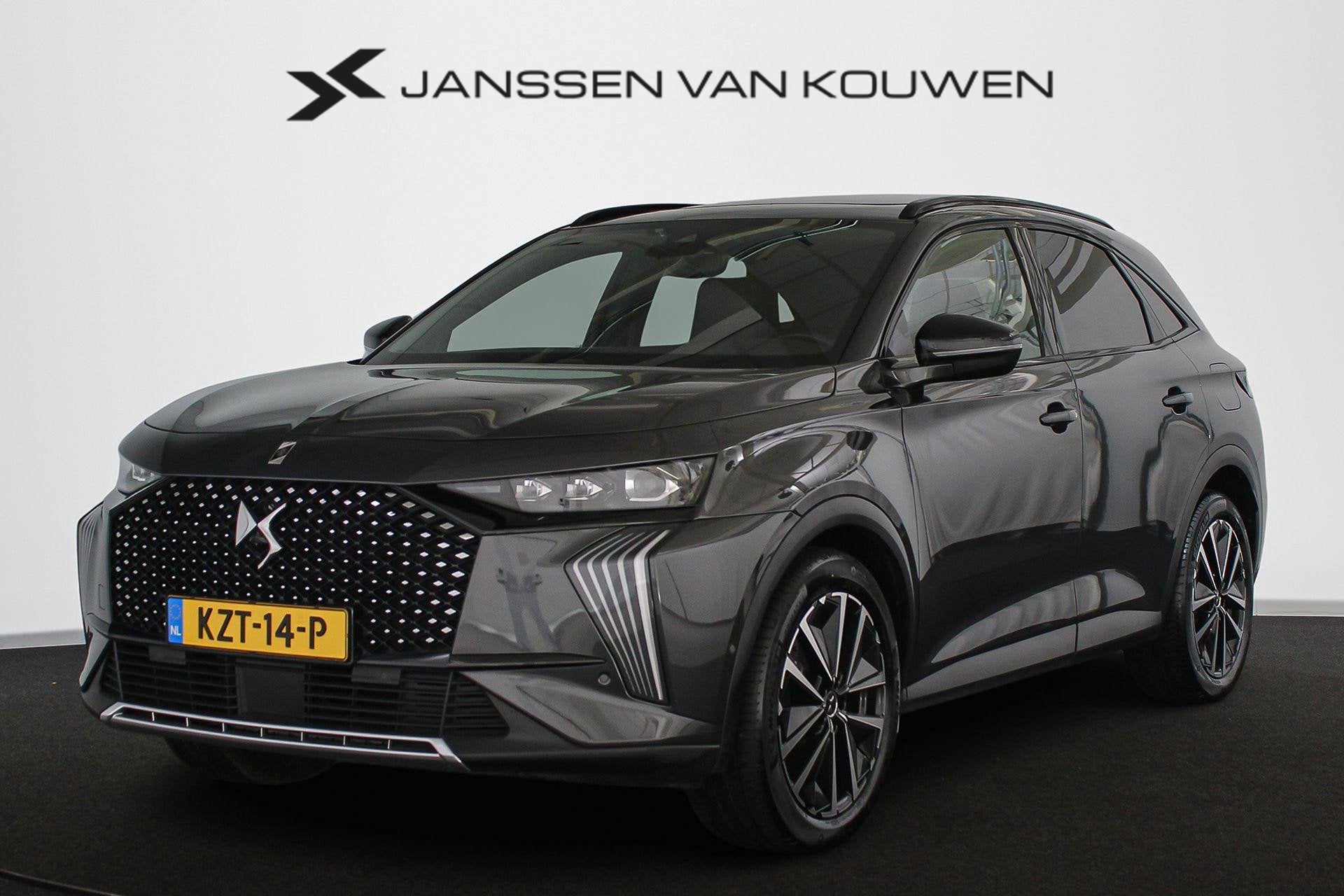 DS 7 E-Tense 225 Etoile Pano Night Vision Leder Stoelverwarm, Auto's, 14 kWh, 4 cilinders, Hybride Elektrisch/Benzine, SUV of Terreinwagen
