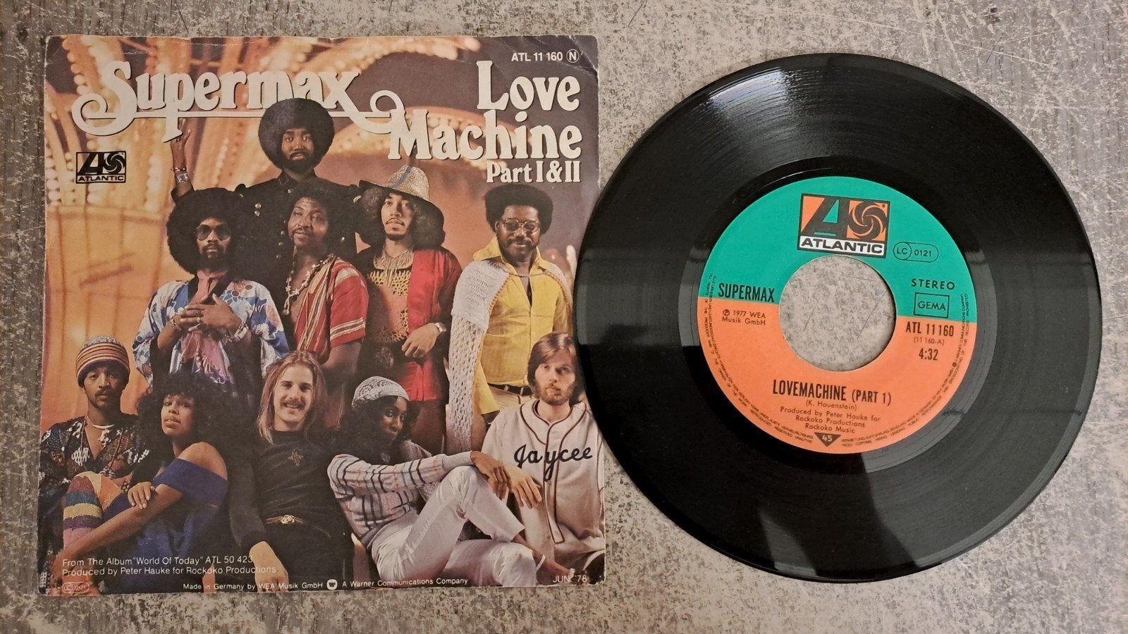 Supermax  - Love machine ( part 1&2  ), Gebruikt, 7 inch, Pop, Fotohoes