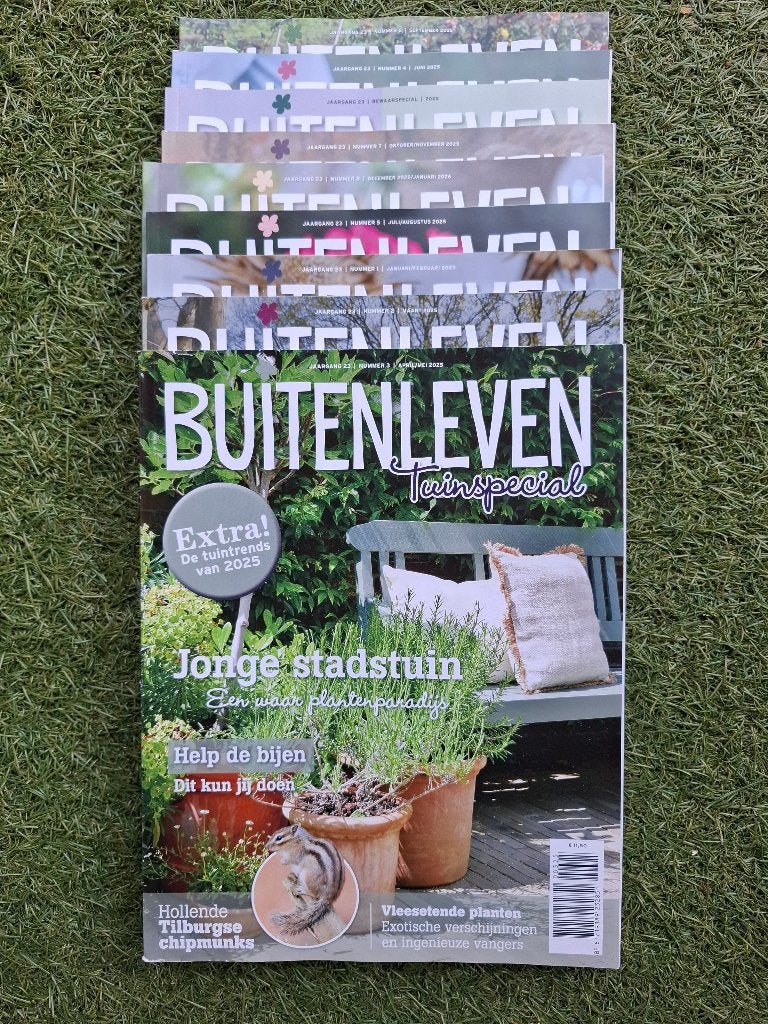 Buitenleven jaargang 2025 + extra, Ophalen of Verzenden, Zo goed als nieuw, Wetenschap en Natuur